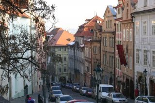 Praha 1 - Nerudova ulice horní část