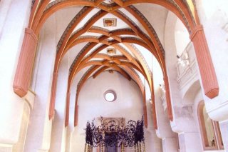 Pinkasova synagoga - interiér