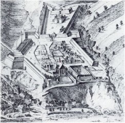 Vyšehrad - barokní pevnost (1683)