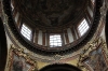 Kostel sv. Františka z  Assisi - interiér - pohled do kopule