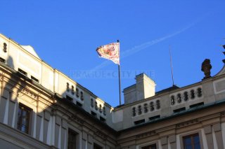 Pražský hrad - standarta prezidenta republiky